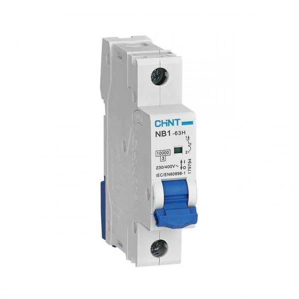 Модульный авт. выключатель NB1-63H 1P C40 10kA DB 179791 Chint