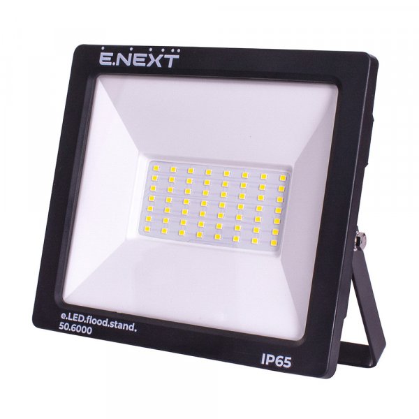 L0790004 Прожектор светодиодный e.LED.flood.stand.50.6000, 50Вт, 6000К E.NEXT