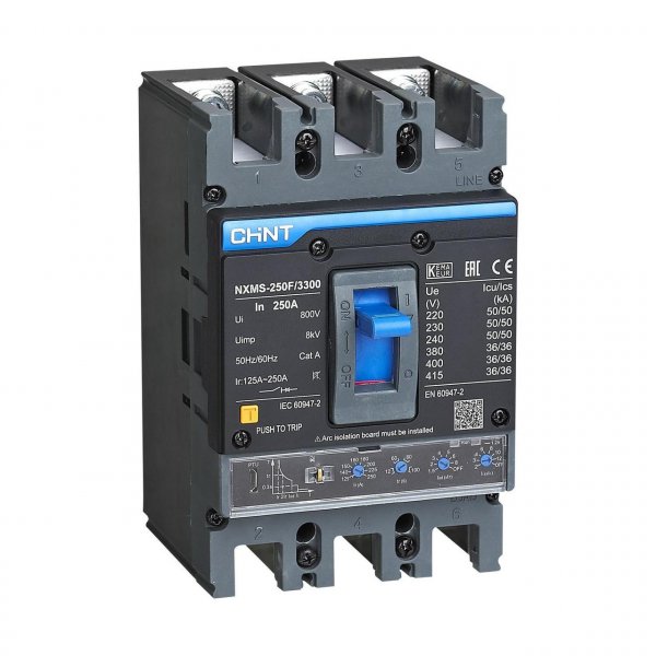 264755 Автоматический выключатель NXMS-250F/3300 250A 36кА Chint