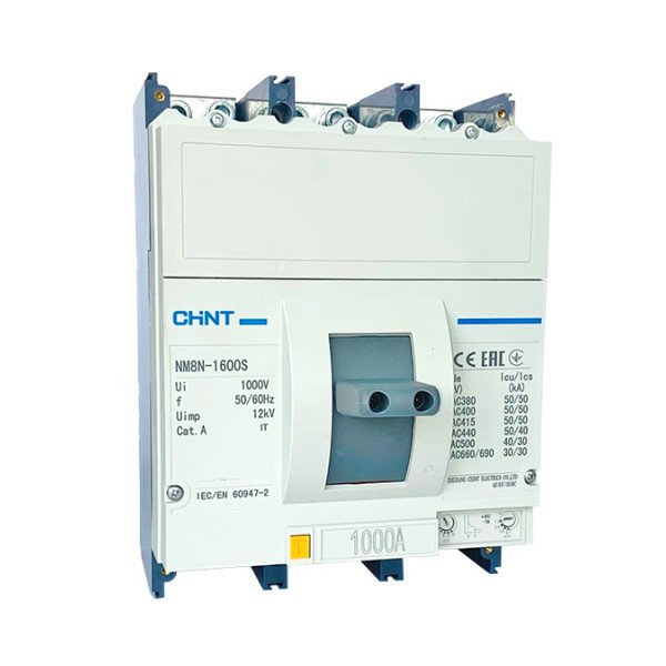 263071 Автоматический выключатель NM8N-1600S TM 1000А 3P 50кА Chint