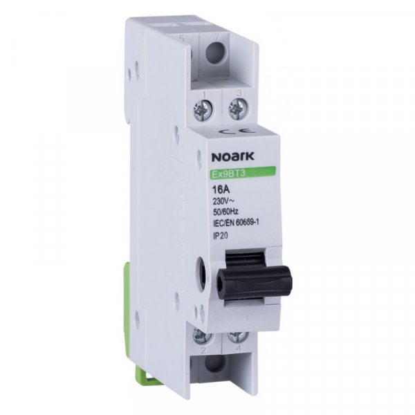 102682 Модульный переключатель 3-позиционный (I-0-II), 16 A, 2 CO 2Р Ex9BT3 NOARK
