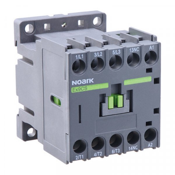 Миниконтактор, 3 полюса, 12A AC-3, катушка AC 24V, 1 NC Ex9CS12 01 3P 24V 101063 NOARK