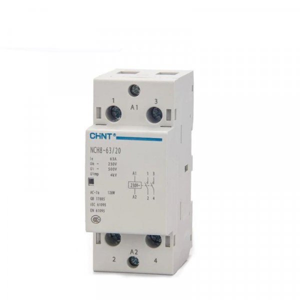 Контактор модульний NCH8-63/20 63A 2NO AC220/230В 256093 Chint