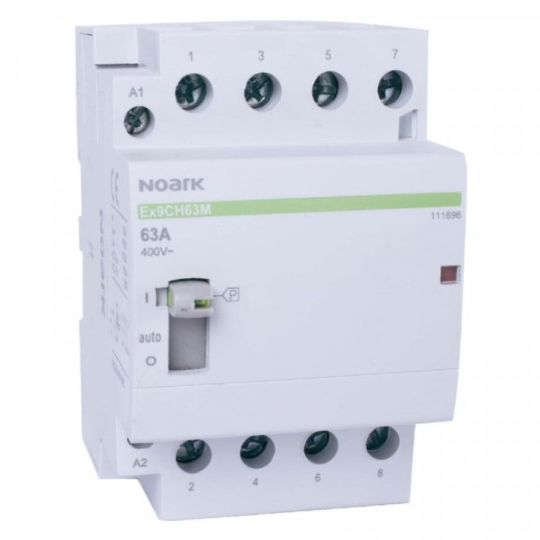 Модульний контактор з РК, 32A , 220-240V AC, 2NO+2NC контакти Ex9CH32M 22 230V EU 111718 NOARK