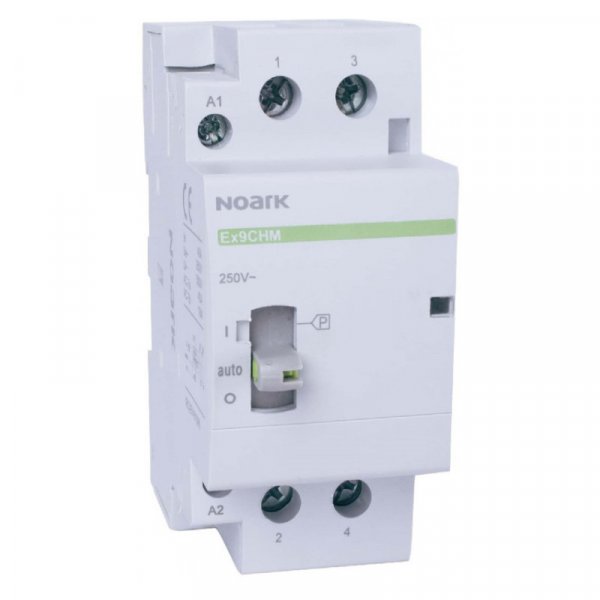 Модульный контактор с РК, 63A, 220-240V AC, 2 NC контакты Ex9CH63M 02 230V EU 111694 NOARK