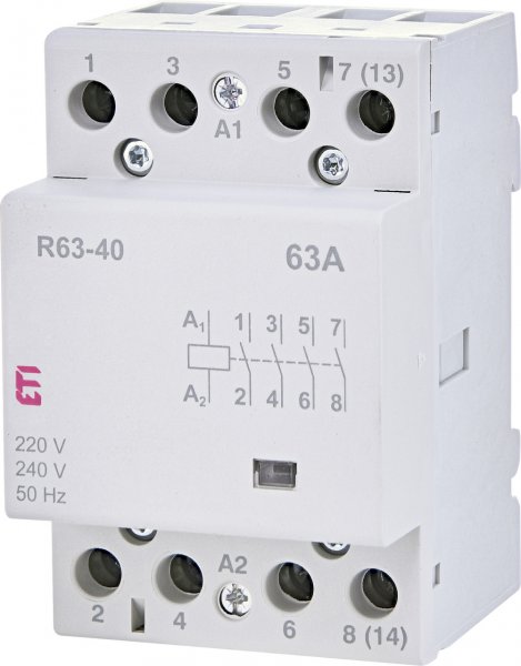 Контактор модульний R 63-40 230V 2463450 ETI