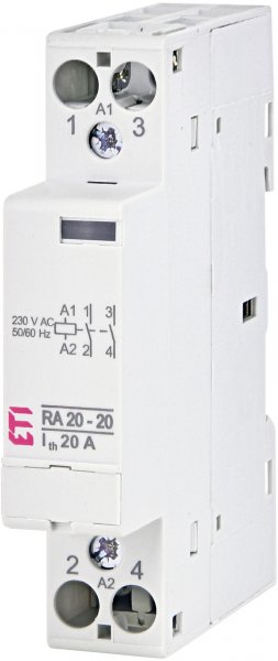 Контактор модульний RA 20-20 230V AC 2464092 ETI