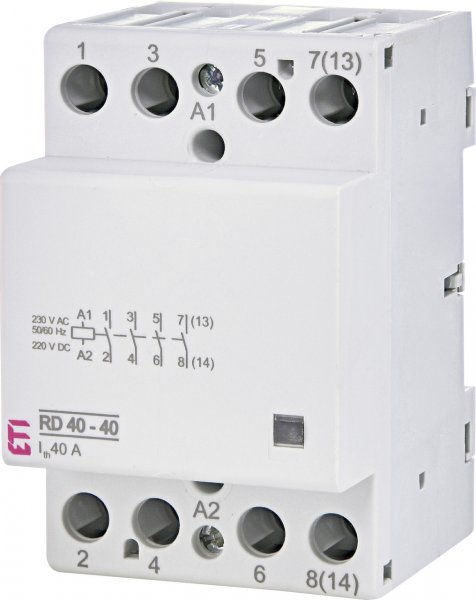 Контактор модульний RD 40-40 230V AC/DC 2464018 ETI