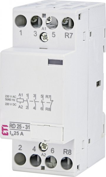 Контактор модульный RD 25-31 230V AC/DC 2464012 ETI