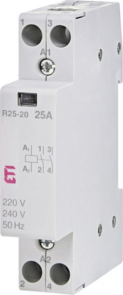 Контактор модульний R 25-20 230V 2463502 ETI