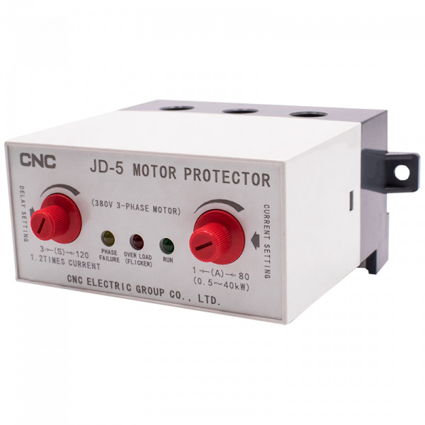 Электронное реле защиты двигателя JD-5 1А-80А CNC