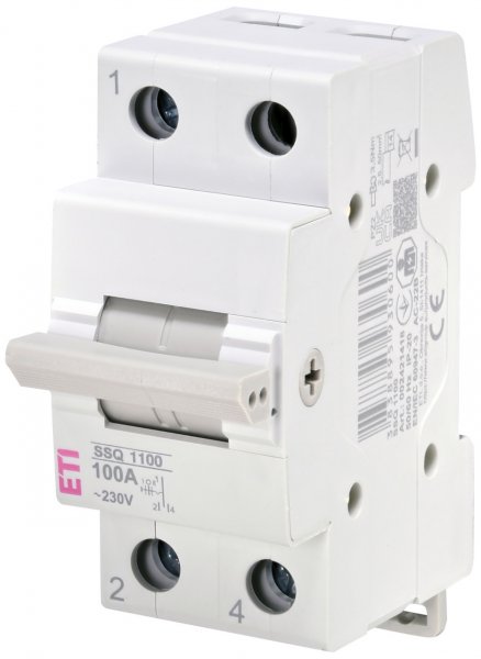 2421418 Переключатель нагрузки SSQ 1100 "1-0-2", 1p 100A ETI