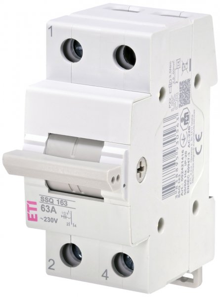 2421416 Переключатель нагрузки SSQ 163 "1-0-2", 1p 63A ETI