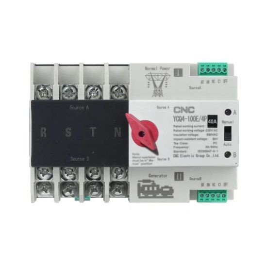 Устройство автоматического ввода резерва YCQ4-100E 4Р 40A 400В CNC