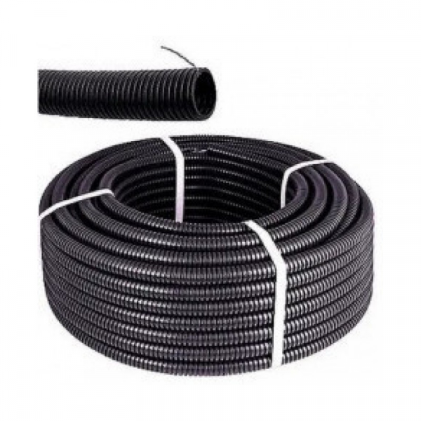 Гофротруба ПВХ Standard самозатухающая d40 мм (бухта 25м) 164817 Sokol