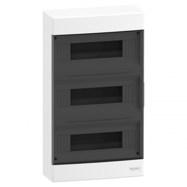 EZ9EUC312 Щит навесной Easy9 EU 12 модулей 3 ряда дымчатая дверь Schneider Electric
