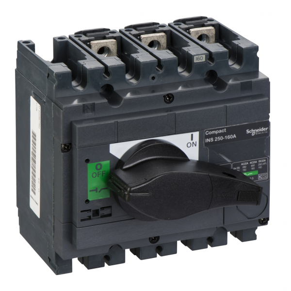 Выключатель-разъединитель INTERPACT INS250 160А 3P (31104) Schneider Electric