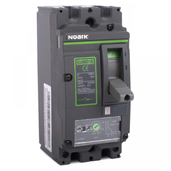 Ex9MD1B TM 100 2P EU DC Автоматический выключатель, размер M1, Icu=Ics=25kA, In=100A, 2P 114128 NOARK