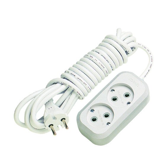 Подовжувач 2*3 м без заземлення MGP103 Makel