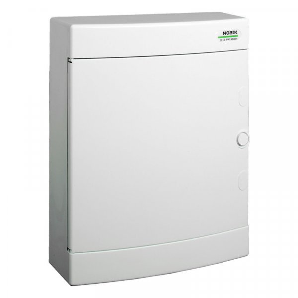 PNS 24W Модульный щиток, белые дверцы, настенного монтажа, IP40, 2 ряда, 2x12 модулей 101507 NOARK