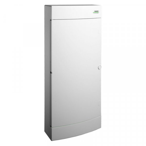 PNS 48W Модульний щиток, білі дверцята, настінного монтажу, IP40, 4 ряда, 4x12 модулі 101510  NOARK