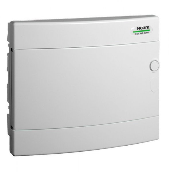 PNF 12W Модульный щиток, белые дверцы, встраиваемый, IP40, 1 ряд, 12 модулей 101518 NOARK