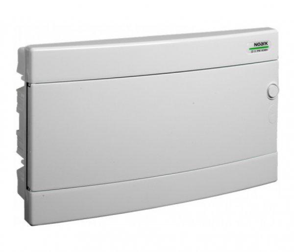 PNF 1x24W Модульный щиток, белые дверцы, встраиваемый, IP40, 1 ряд, 24 модуля 113775 NOARK
