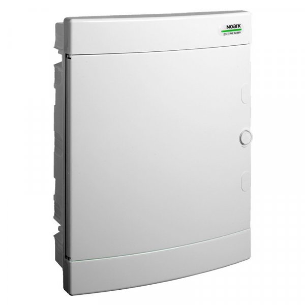 PNF 24W Модульний щиток, білі дверцята, вбудованого монтажа, IP40, 2 ряда, 2x12 модулі 101520  NOARK