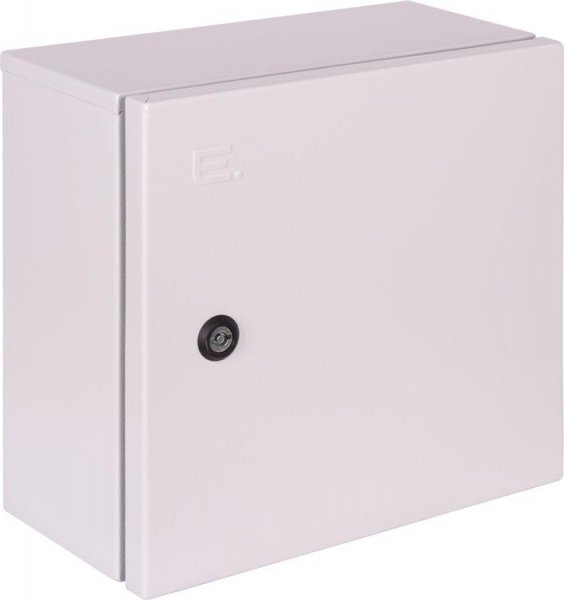 P0100224 Корпус обліку металевий e.mbox.pro.n.f1.4 IP54 навісний під 1ф лічильник, 4 мод. , з внутр.дверцятами під опломб.