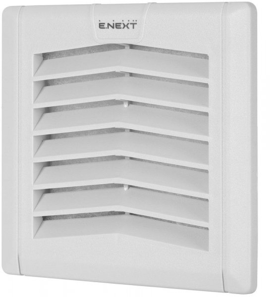 S0103010 Решітка з фільтром e.climat.filter.pro.152 до вентилятора 120х120мм E.NEXT
