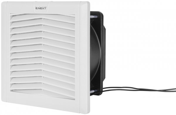 S0103018 Решітка з фільтром e.climat.fanfilter.pro.152 та вентилятором 120х120мм E.NEXT
