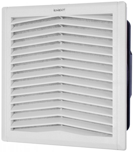 S0103019 Решітка з фільтром e.climat.fanfilter.pro.204 та вентилятором 120х120мм E.NEXT