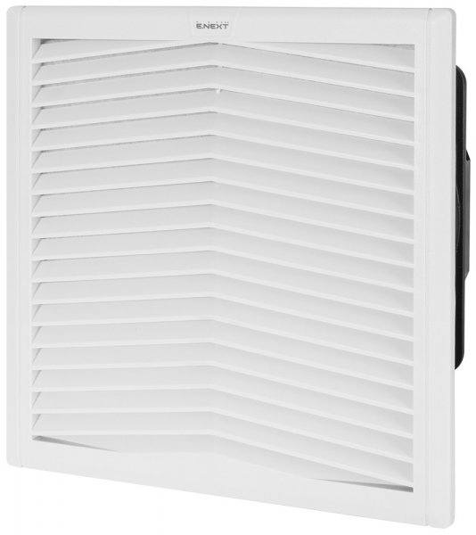 S0103020 Решітка з фільтром e.climat.fanfilter.pro.255 та вентилятором 180х180мм E.NEXT