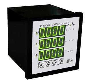 ЦИС0307 с RS485 Щитовой цифровой многофункциональный сетевой измеритель