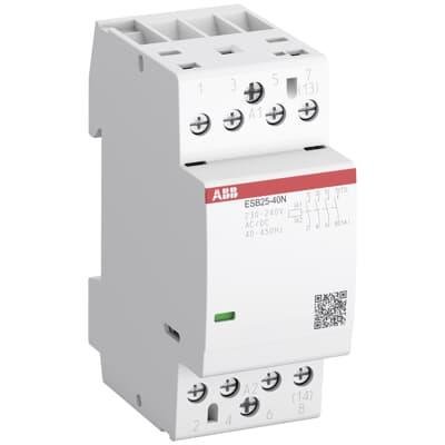 Модульний контактор ESB25-40N-01 24B AC/DC 4P 25A 4NO ABB 1SAE231111R0140