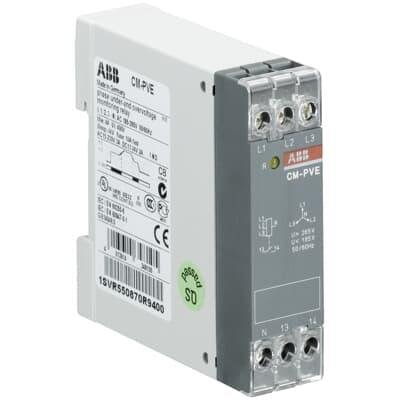 Реле контролю 1ф., 3ф. кіл CM-PVE 185-265V АС, 1НВ ABB 1SVR550870R9400