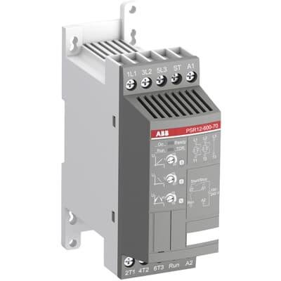 Устройства плавного пуска PSR12-600-70 12А, 5,5кВт (400В), 100-250В AC ABB 1SFA896106R7000