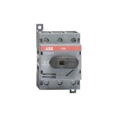 Выключатель нагрузки OT63F3 63А 1-0 3P ABB 1SCA105332R1001