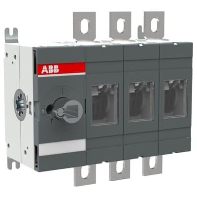 Вимикач навантаження OT400E03 400A 1-0 3P без рукоятки та штока ABB 1SCA022727R7960