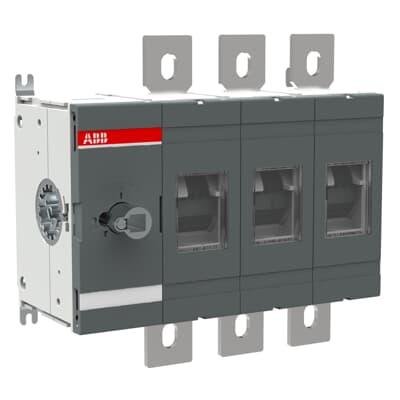 Вимикач навантаження OT630E03 630A 1-0 3P без рукоятки та штока ABB 1SCA022775R3670