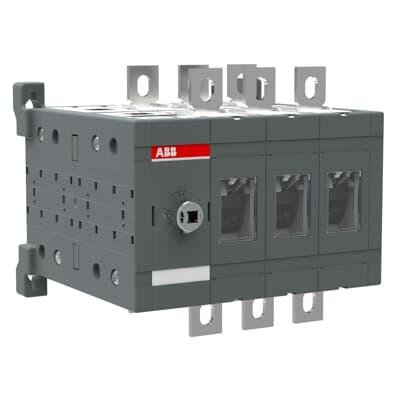 Переключатель нагрузки I-0-II OT200E03C без ручки, 110кВт, 200А ABB 1SCA022764R2920