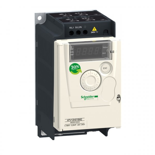 Преобразователь частоты ATV12 240В 1ф 0,37кВт Schneider Electric ATV12H037M2