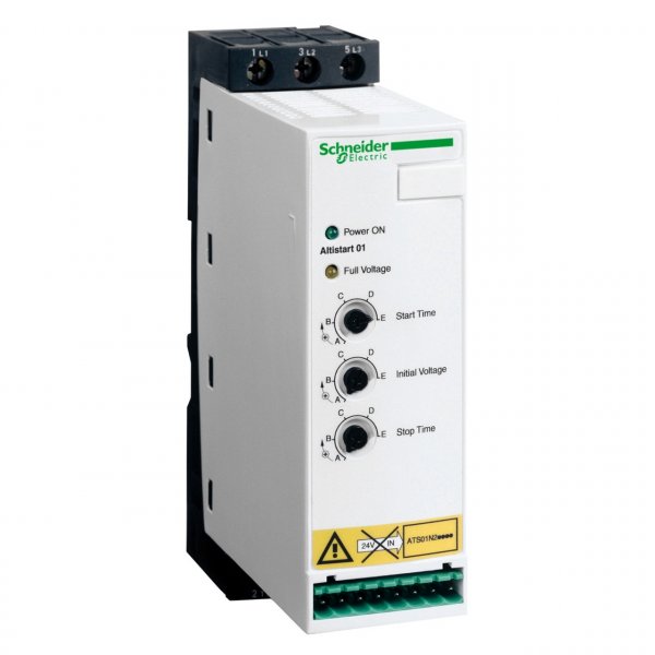 Устройство плавного пуска ATS01 22А 7,5/11кВт (400В) 380-415В AC Schneider Electric ATS01N222QN