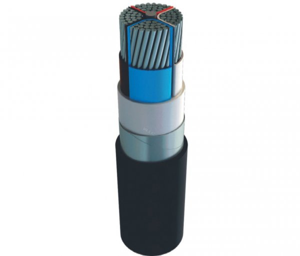 Кабель бронированный АВБбшв 3х185+1х95