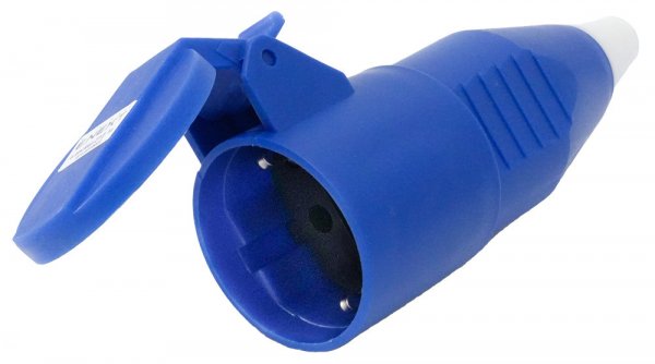 P012022 Силова розетка переносна e.socket.pro.2.16, 2п., 230В, 16А (212) E.NEXT