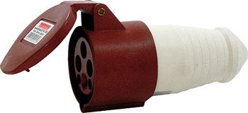 P012017 Силова розетка переносна e.socket.pro.4.16, 4п., 380В, 16А (214) E.NEXT