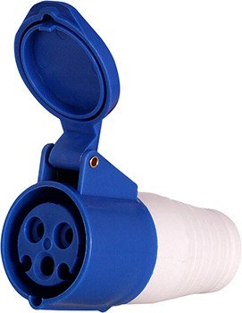 P012019 Силовая розетка переносная e.socket.pro.3.32, 3п., 230В, 32А (223) E.NEXT