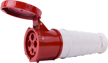 P012026 Силова розетка переносна e.socket.pro.4.125, 4п., 380В, IP 67, 125А (244) E.NEXT