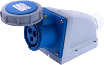 I082007 Силова розетка стаціонарна e.socket.113.16.67, 3п., 230В, 16А, IP 67 E.NEXT