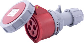 I082014 Силовая розетка переносная e.socket.214.16.67, 4п., 400В, 16А, IP 67 E.NEXT